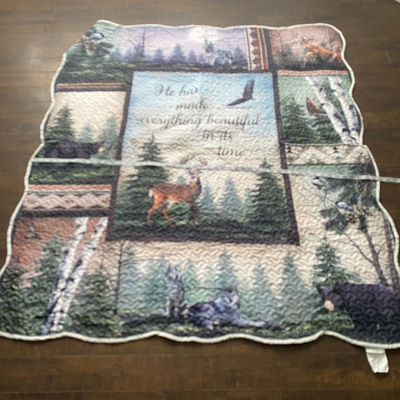 Nature sense Religious throw - Picture 8 of 11